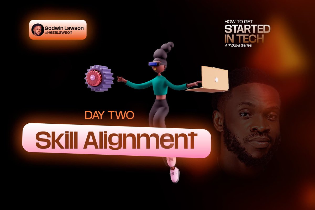 Yesterday, on Day 1, we talked about the crucial first step:
IDENTIFYING YOUR INTERESTS BY EXPLORING THE VAST BUFFET OF TECH POSSIBILITIES

 If you missed it, go back and give it a read

Today, we're diving into the next vital stage
"SKILL ALIGNMENT"

Now that you've hopefully
