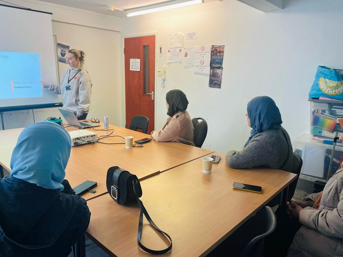 First Person Project C.I.C (@firstpersoncic) on Twitter photo It’s a pleasure being able to support <a href="/LivArabicCentre/">Liverpool Arabic Centre</a> by providing support, open conversation & connection through our Fundamentally Healthy mental health education.
Next week, we will be breaking down Anxiety and discussing how we can support eachother when going through it❤️ It’s a pleasure being able to support <a href="/LivArabicCentre/">Liverpool Arabic Centre</a> by providing support, open conversation & connection through our Fundamentally Healthy mental health education.
Next week, we will be breaking down Anxiety and discussing how we can support eachother when going through it❤️