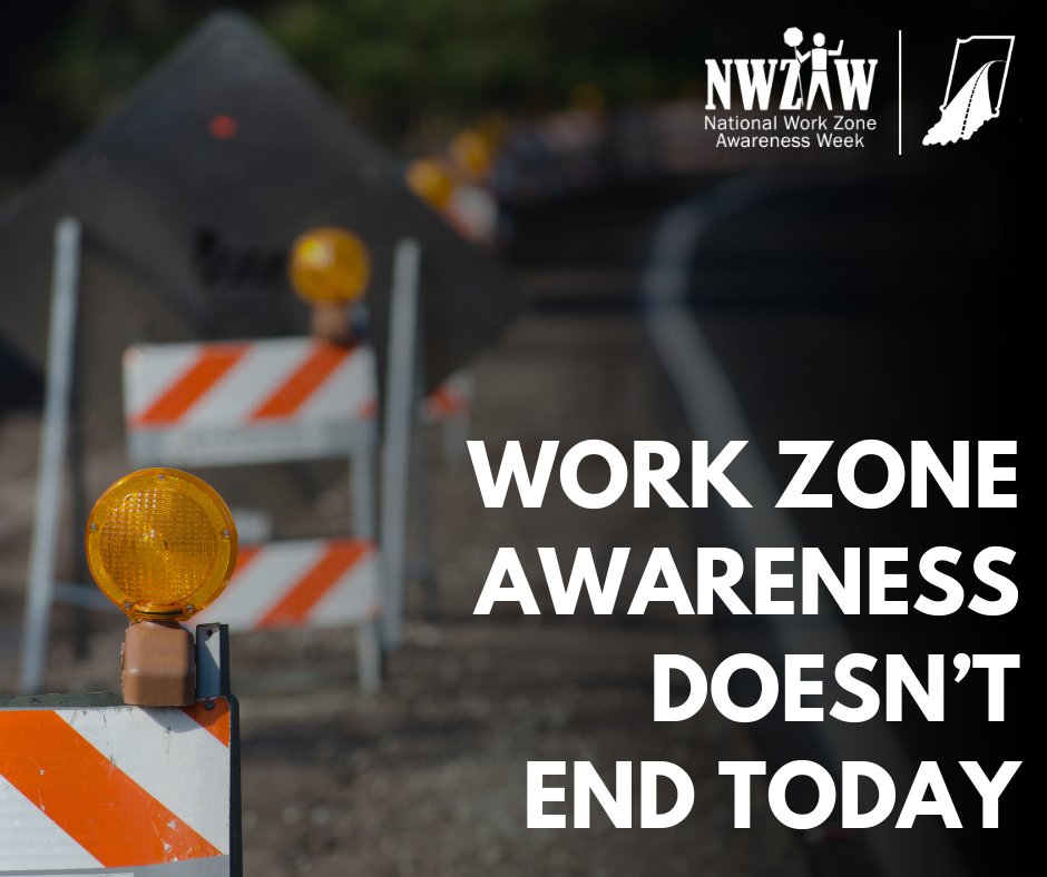 IndianaLTAP's tweet image. Work zone awareness doesn&apos;t end after this week. Indiana LTAP will continue to provide resources and trainings to keep everyone safe  in work zones. 

#NWZAW #SafeWorkZonesForAll #SafeWorkZones #workzone
