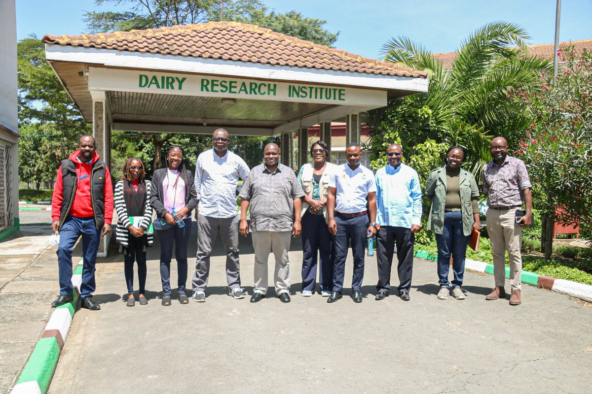 kalromkulima's tweet photo. Today, a delegation from Malawi visited KALRO Dairy Research Institute in Naivasha. The team comprised of members from the Presidential Delivery Unit and Mega Farm Support Department, Malawi. https://t.co/dTbqI1BDhd