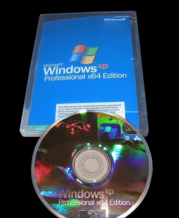 Gammitin's tweet image. 20 years ago today, on 25th April 2005:
Windows XP Professional x64 Edition was released.