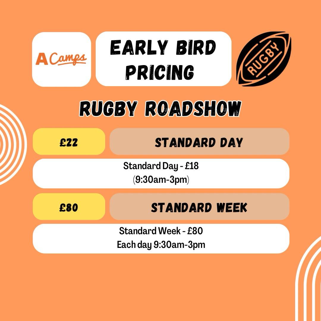 ACamps (@acamps_uk) on Twitter photo 🏉 We’re BACK this summer with our Rugby Roadshow at <a href="/IlkleyRugby/">Ilkley RFC Official</a> & <a href="/Driffrugby/">Driffield RUFC</a> 💥
Get stuck into high-energy coaching, fun drills, and non-stop rugby action!
📍 Driffield: 28th July – 1st August
📍 Ilkley: 4th – 15th August
📲 Book now: acesportuk.com/camp-registrat… 🏉 We’re BACK this summer with our Rugby Roadshow at <a href="/IlkleyRugby/">Ilkley RFC Official</a> & <a href="/Driffrugby/">Driffield RUFC</a> 💥
Get stuck into high-energy coaching, fun drills, and non-stop rugby action!
📍 Driffield: 28th July – 1st August
📍 Ilkley: 4th – 15th August
📲 Book now: acesportuk.com/camp-registrat…