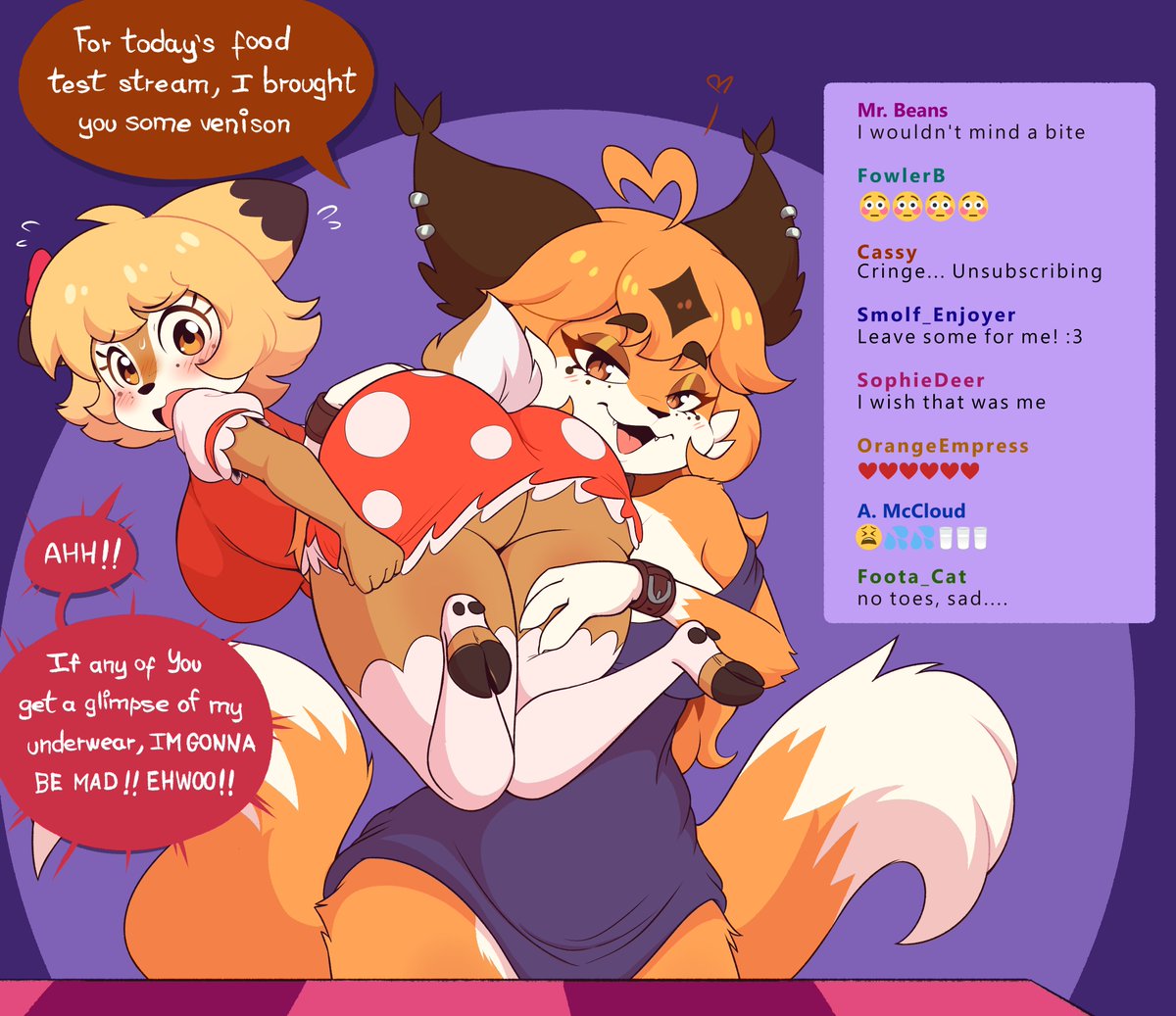 Tasty 🦌 (fanart for my frien <a href="/WitchfallGame/">✨Witchfall: Secrets of Emotica✨</a> )