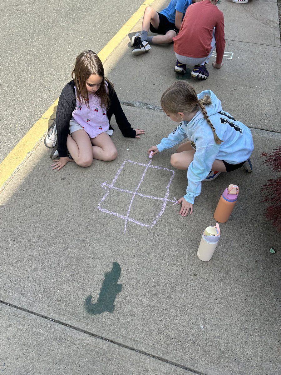 Drawing figures with lines of symmetry!