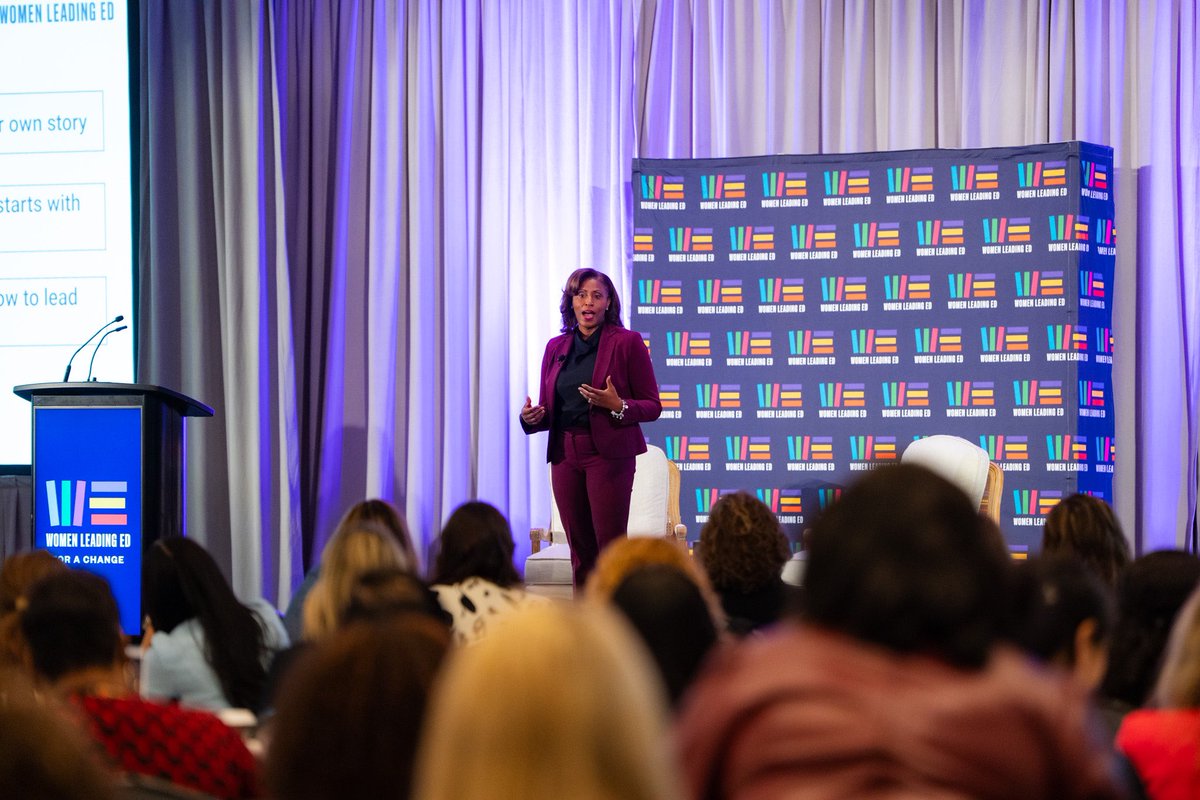"You can choose courage or comfort. It is in the discomfort that we grow and become the best versions of ourselves."

#WLESummit