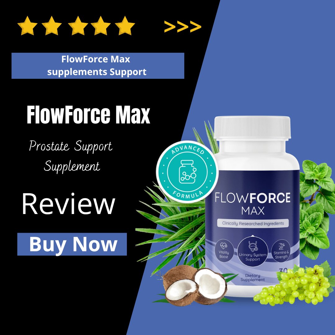 total_wellnesss's tweet image. ⭐ Experience the power of FlowForce Max – your ultimate prostate support supplement! 
👉 Ready to boost your wellness?
🔗 Get yours now: FlowForceMax-go.com
#FlowForceMax #ProstateHealth #MensHealth #Supplements #VitalityBoost #UrinarySupport #HealthAndWellness #MensCare