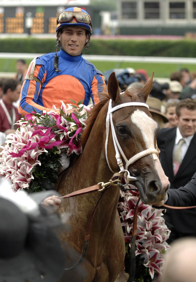 As we approach the 151st Kentucky Oaks, we’re looking back at Rags to Riches’ commanding performance in the 2007 edition. 🌸

“It’s all Rags to Riches, much the best here! Rags to Riches and Garrett Gomez gallop home by four lengths.” 

Trained by Todd Pletcher and owned by