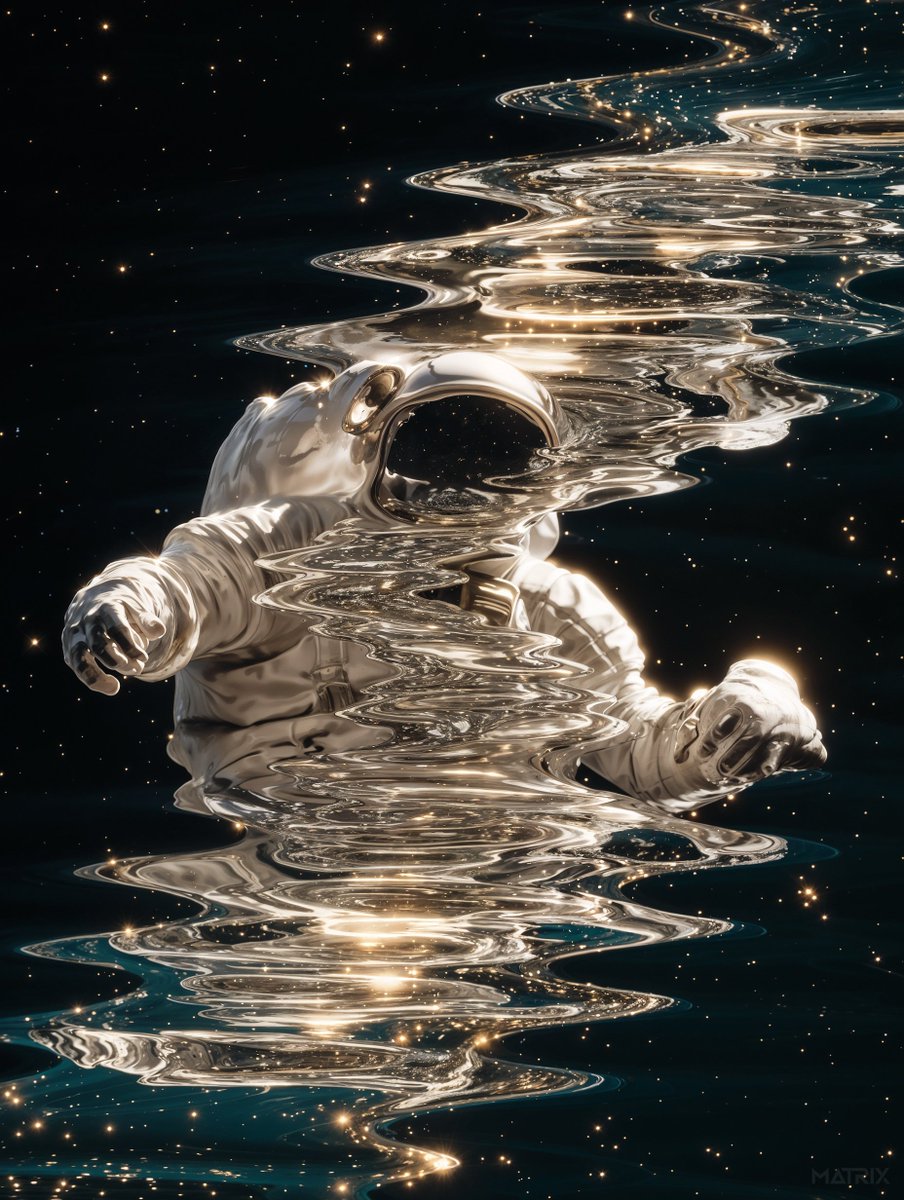 Stuck in the cosmic matrix.
