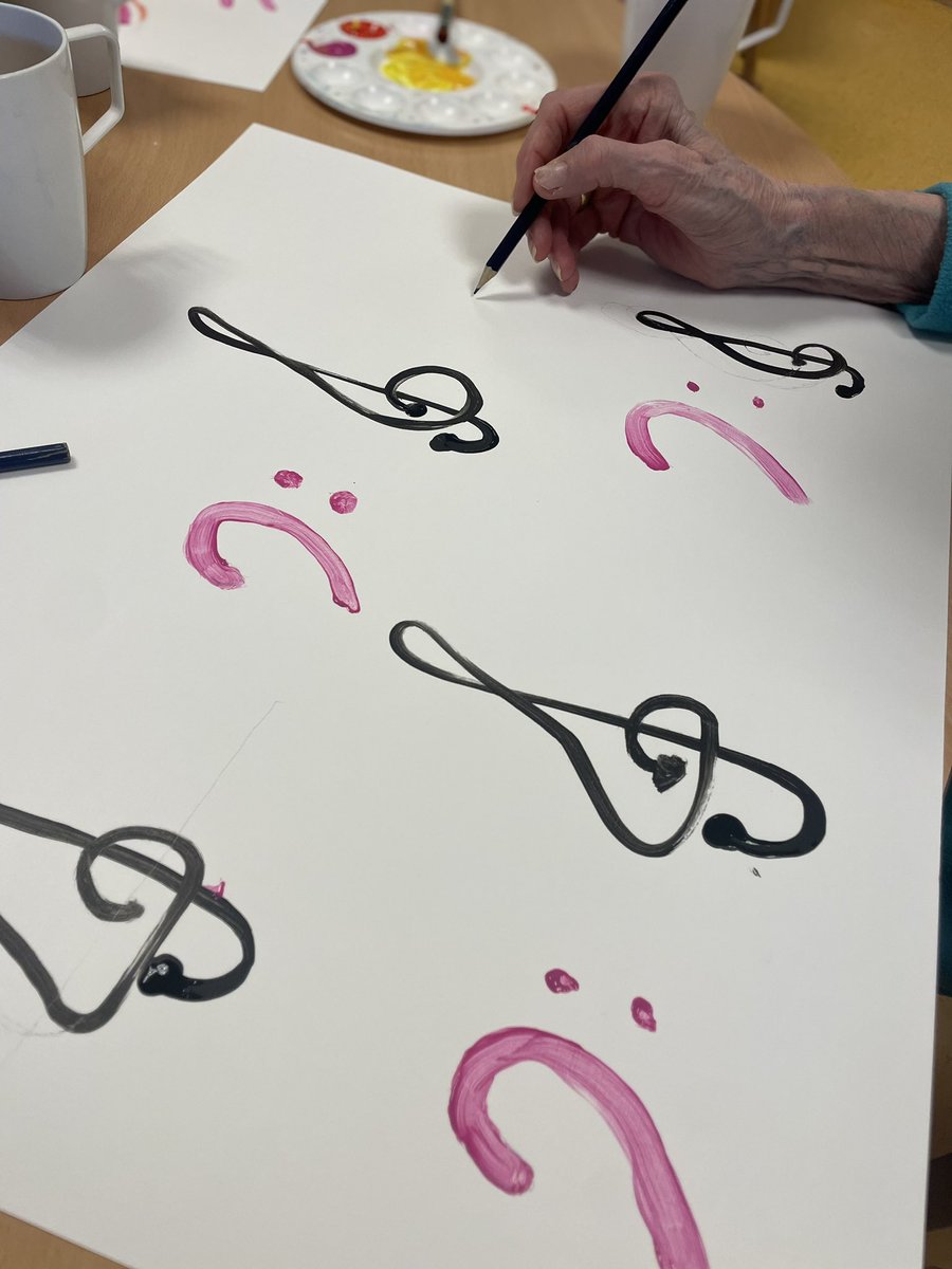 LifeAtStNon's tweet image. Last week we welcomed our OT student Zoe to the ward. 
Zoe carried out a creative media group which was enjoyed by all 🎨🧑‍🎨❤️