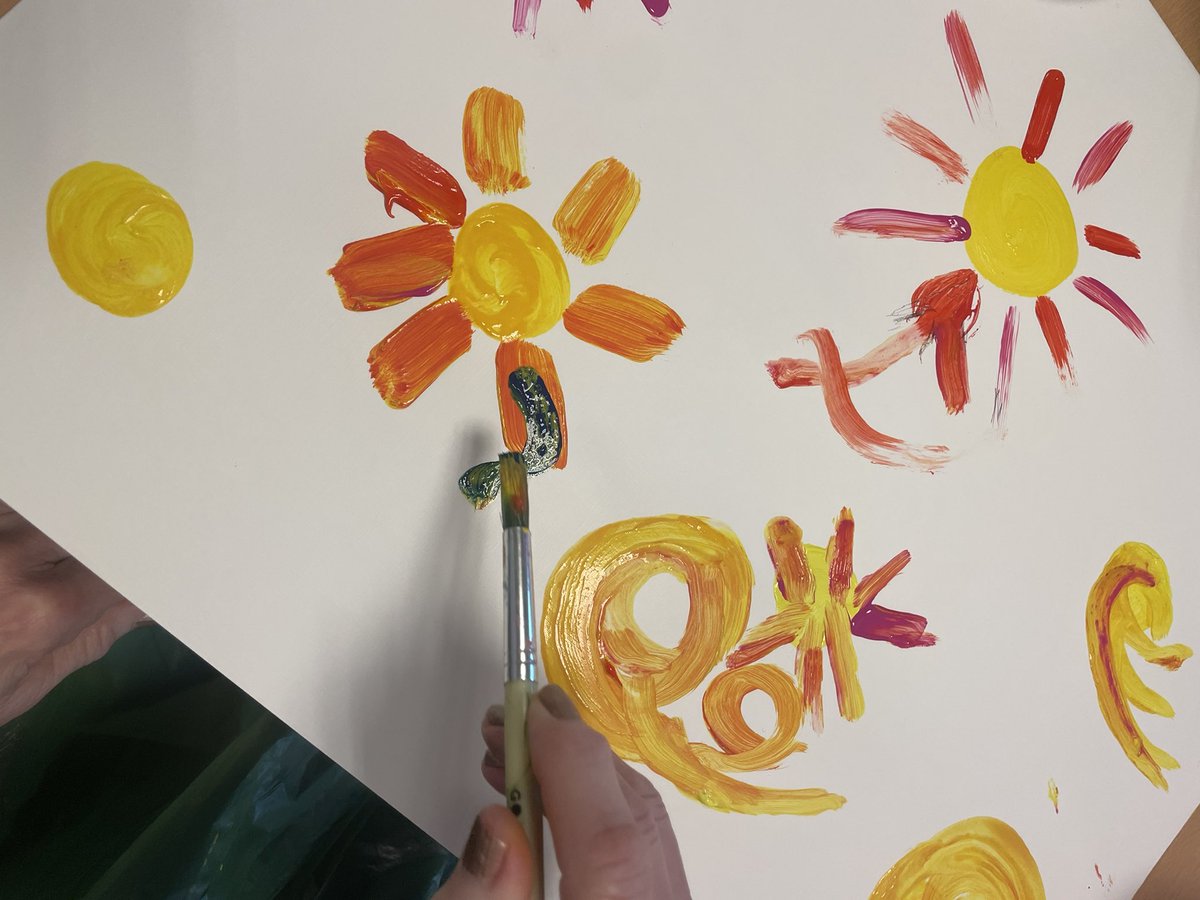 LifeAtStNon's tweet image. Last week we welcomed our OT student Zoe to the ward. 
Zoe carried out a creative media group which was enjoyed by all 🎨🧑‍🎨❤️