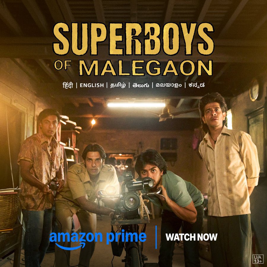 Ritesh Sidhwani (@ritesh_sid) on Twitter photo #SuperboysofMalegaon on <a href="/PrimeVideoIN/">prime video IN</a>
Watch now: primevideo.com/detail/0RCLU2R…
#AdarshGourav <a href="/vineetkumar_s/">Viineet Kumar Siingh</a> <a href="/ShashankSArora/">Shashank Arora</a> #MuskkaanJaferi #ManjiriPupala #RiddhiKumar #AnujDuhan <a href="/pallavsingh/">Pallav Singgh</a> #SaqibAyub <a href="/kagtireema/">Reema Kagti</a> #ZoyaAkhtar <a href="/FarOutAkhtar/">Farhan Akhtar</a> <a href="/varungrover/">वरुण 🇮🇳</a> @J10kassim <a href="/vishalrr/">Vishal Ramchandani</a> #SuperboysofMalegaon on <a href="/PrimeVideoIN/">prime video IN</a>
Watch now: primevideo.com/detail/0RCLU2R…
#AdarshGourav <a href="/vineetkumar_s/">Viineet Kumar Siingh</a> <a href="/ShashankSArora/">Shashank Arora</a> #MuskkaanJaferi #ManjiriPupala #RiddhiKumar #AnujDuhan <a href="/pallavsingh/">Pallav Singgh</a> #SaqibAyub <a href="/kagtireema/">Reema Kagti</a> #ZoyaAkhtar <a href="/FarOutAkhtar/">Farhan Akhtar</a> <a href="/varungrover/">वरुण 🇮🇳</a> @J10kassim <a href="/vishalrr/">Vishal Ramchandani</a>