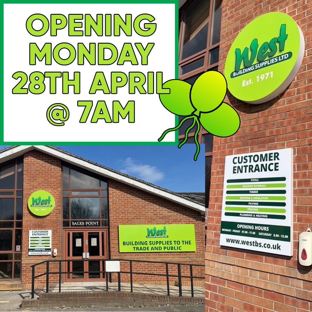 🎉ANNOUNCEMENT🎉
We are pleased to announce that our new branch in Hull will be opening on Monday, 28th April!
The doors will open at 7 am to all trade and the general public!
Our Hull branch is located on West Carr Lane, Hull, HU7 0AW.