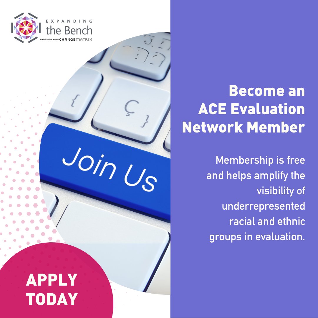 Join the Advancing Culturally-responsive and Equitable Evaluation Network—an opportunity for racially and ethnically diverse evaluators to access funding opportunities, professional development, and national visibility. Apply now: loom.ly/I-ps5Lw
