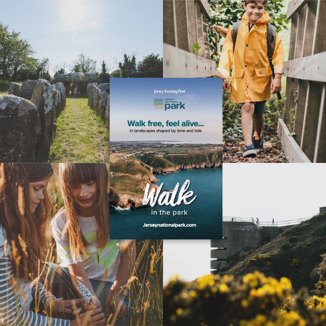 The Jersey National Park invites you to move beyond the familiar. From historical themed walks, to trail running, view the wide variety of walks happening this May in our Walk in the park supplement, free with today's JEP. 

Book walks online here: jerseynationalpark.com/walkinthepark/