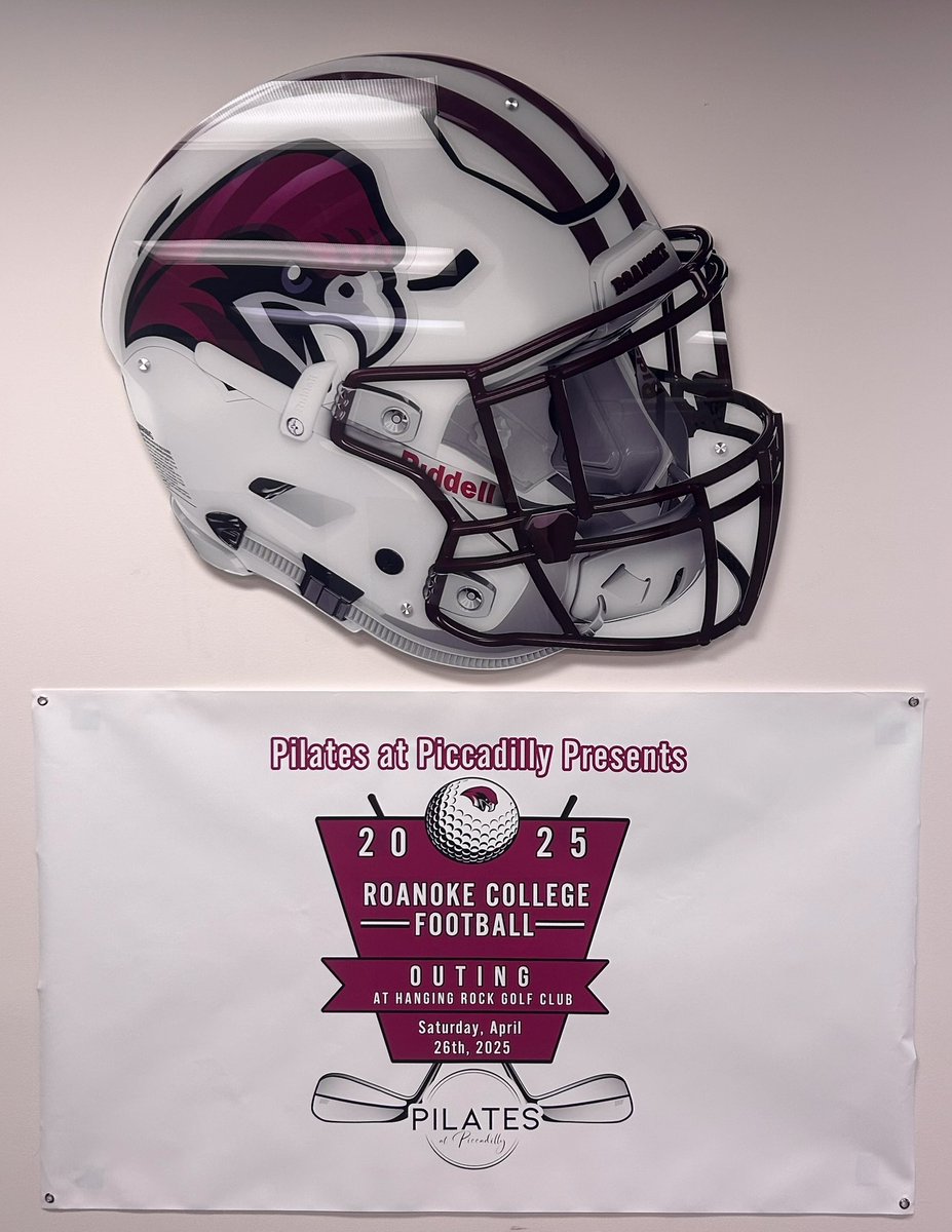 Roanoke College Football (@roanokefb) on Twitter photo TOMORROW IS THE DAY 🏌️♂️ The 2nd Annual Roanoke College Football Golf Outing at <a href="/hangingrockgolf/">Hanging Rock Golf</a> sponsored by Pilates at Piccadilly ⛳️ Thank you to <a href="/Coach_Ferrick/">Mitch Ferrick</a> <a href="/Coach_Ven3/">Darren Venable</a> & <a href="/CoachSprad_3/">Tony Spradlin</a> for spearheading the charge. Can't wait to see everyone 🚂 #WinTheOUTS TOMORROW IS THE DAY 🏌️♂️ The 2nd Annual Roanoke College Football Golf Outing at <a href="/hangingrockgolf/">Hanging Rock Golf</a> sponsored by Pilates at Piccadilly ⛳️ Thank you to <a href="/Coach_Ferrick/">Mitch Ferrick</a> <a href="/Coach_Ven3/">Darren Venable</a> & <a href="/CoachSprad_3/">Tony Spradlin</a> for spearheading the charge. Can't wait to see everyone 🚂 #WinTheOUTS