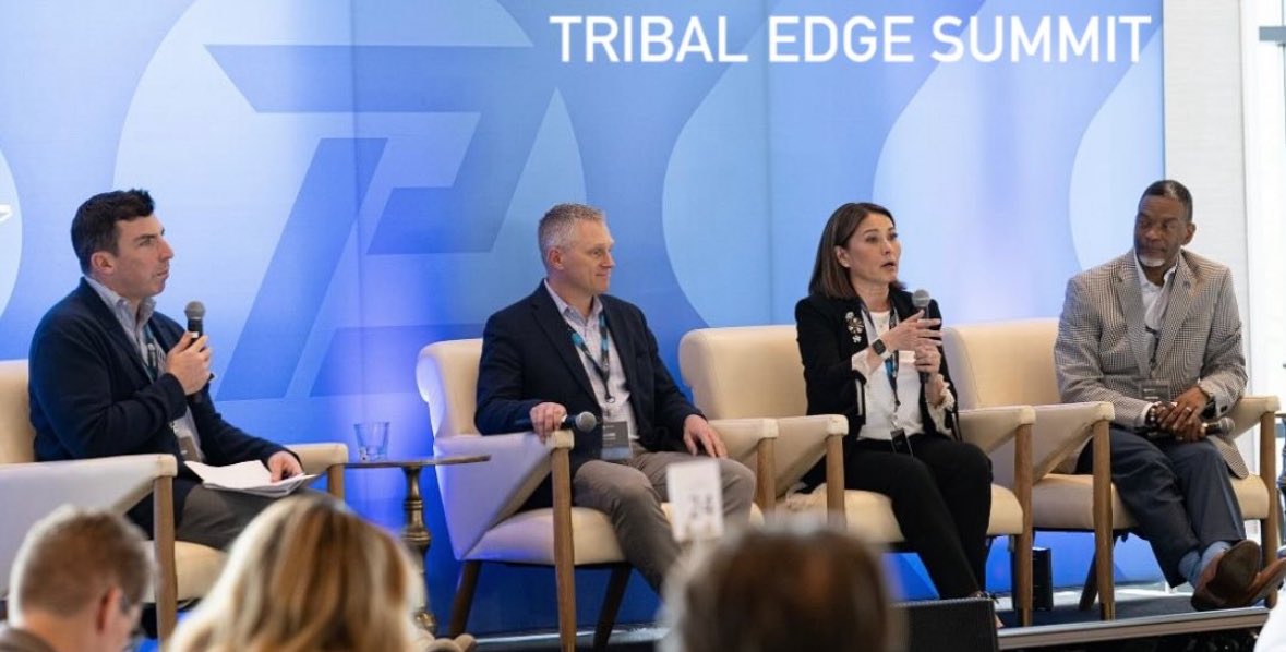 We had an incredible time at the #TribalEdgeSummit where #DRT CEO, Susan Kidd, joined Steven Covey, Kaiva Corp Chief Strategy Officer to discuss our #jointventure partnership, #KaivaStrategies, during the “Mentor Protégé &amp; Joint Ventures” panel for #federalcontracting.🤝 #TES2025