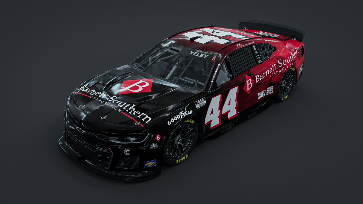 jakobkhalilart's tweet image. My new design for JJ Yeley and NY Racing Team for Talladega