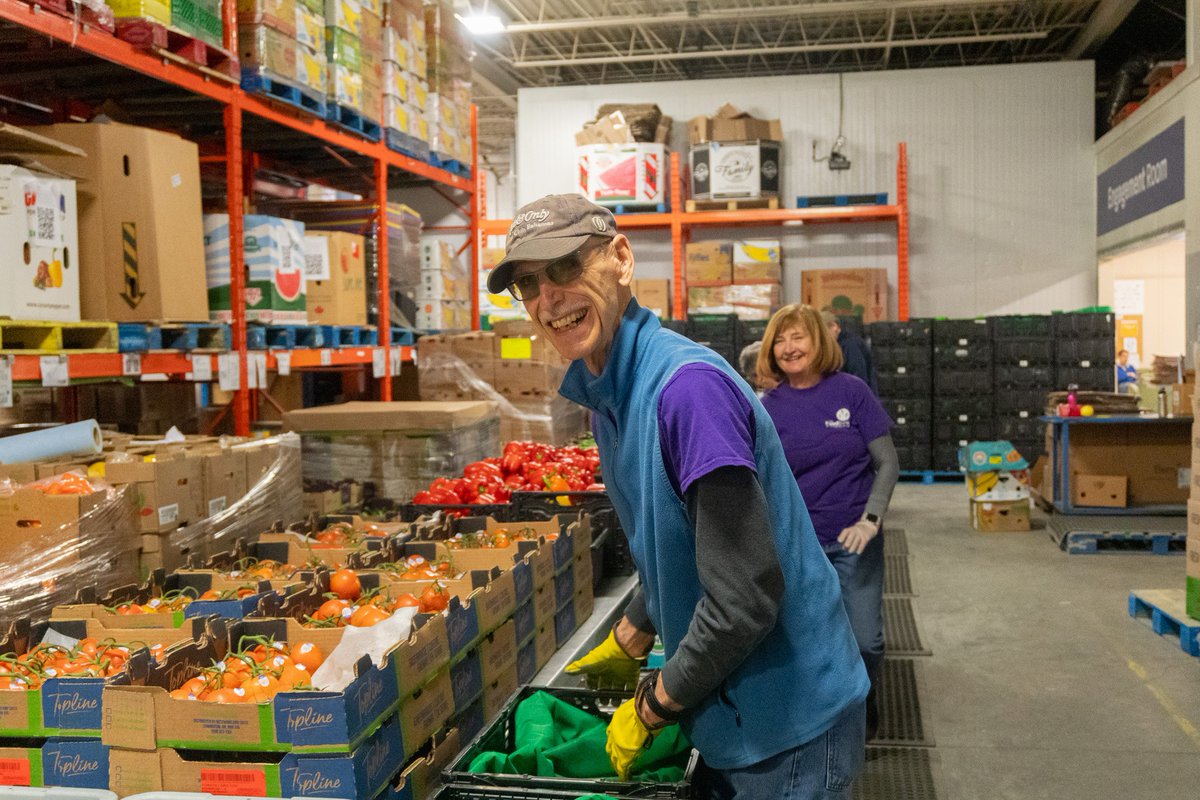 The Food Bank of Waterloo Region (@foodbankwatreg) on Twitter photo Thanks to the Feeding Possibility Grant from <a href="/FeedOntario/">Feed Ontario</a>, we raised our hamper line to a safer, more efficient height! Each week, volunteers pack nearly 2,000 hampers filled with fresh, nutritious food for those facing food insecurity—making this line a key part of our Thanks to the Feeding Possibility Grant from <a href="/FeedOntario/">Feed Ontario</a>, we raised our hamper line to a safer, more efficient height! Each week, volunteers pack nearly 2,000 hampers filled with fresh, nutritious food for those facing food insecurity—making this line a key part of our