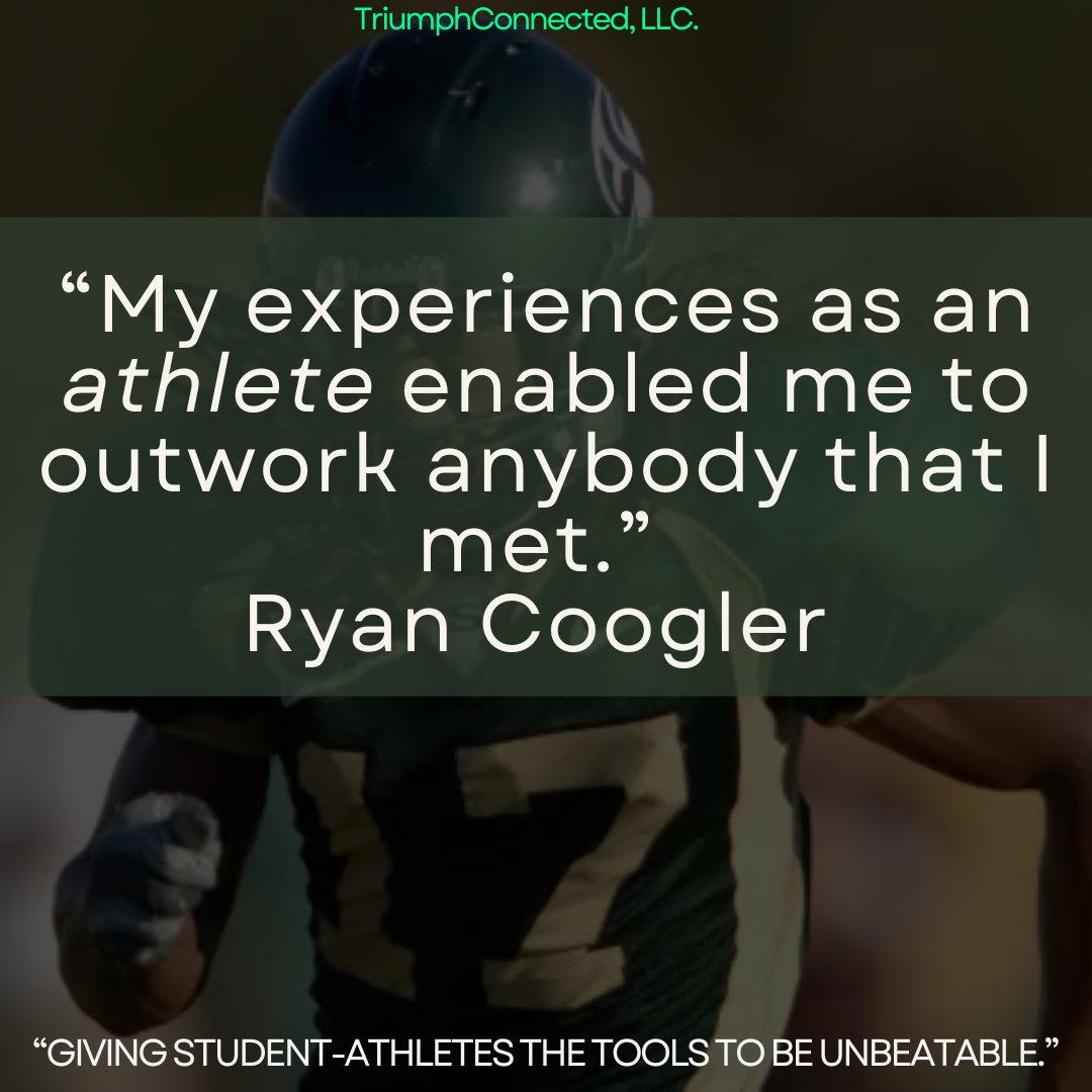 TriumphCnctd's tweet photo. Ryan Coogler’s journey from D1 football to directing box office smashes is the story we can’t stop thinking about. His latest film, SINNERS, just opened with $60M—and he credits his athletic roots:
 
“My experiences as an athlete enabled me to outwork anybody that I met.” https://t.co/cVue5Elgyq