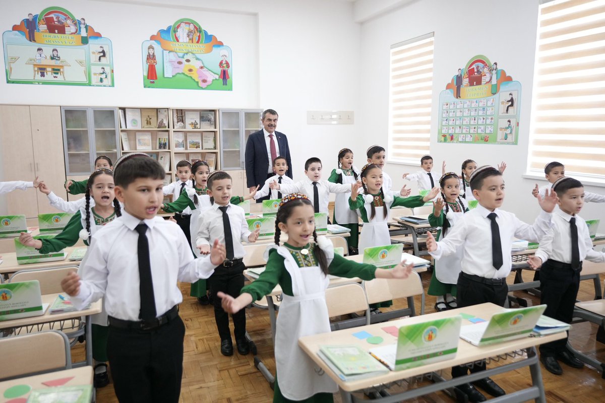 Millî Eğitim Bakanlığı (@tcmeb) on Twitter photo Millî Eğitim Bakanı <a href="/Yusuf__Tekin/">Yusuf Tekin</a>, 2. Uluslararası Matematik Olimpiyat Yarışması Ödül Töreni’ne Katıldı; Ulusal Halı Müzesi, Devlet Müzesi ve Ertuğrul Gazi Mescidi ile 75. Anaokulunu Ziyaret Etti
📍Aşkabat / Türkmenistan
👉🏻 meb.ai/50XUJs Millî Eğitim Bakanı <a href="/Yusuf__Tekin/">Yusuf Tekin</a>, 2. Uluslararası Matematik Olimpiyat Yarışması Ödül Töreni’ne Katıldı; Ulusal Halı Müzesi, Devlet Müzesi ve Ertuğrul Gazi Mescidi ile 75. Anaokulunu Ziyaret Etti
📍Aşkabat / Türkmenistan
👉🏻 meb.ai/50XUJs