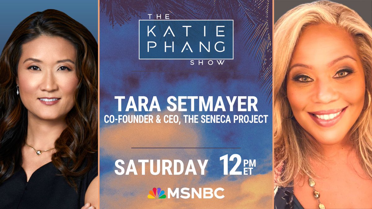 The Katie Phang Show (@katiephangshow) on Twitter photo ⚖️RULE OF LAW: Fmr. Rep. George Santos sentenced to more than 7 years in prison. <a href="/TaraSetmayer/">Tara Setmayer (🦋🦋 meet me there!)</a> joins <a href="/KatiePhang/">Katie Phang</a> to discuss what Santos’ sentence reveals about the state of the GOP and political accountability—Saturday at 12pm ET. ⚖️RULE OF LAW: Fmr. Rep. George Santos sentenced to more than 7 years in prison. <a href="/TaraSetmayer/">Tara Setmayer (🦋🦋 meet me there!)</a> joins <a href="/KatiePhang/">Katie Phang</a> to discuss what Santos’ sentence reveals about the state of the GOP and political accountability—Saturday at 12pm ET.