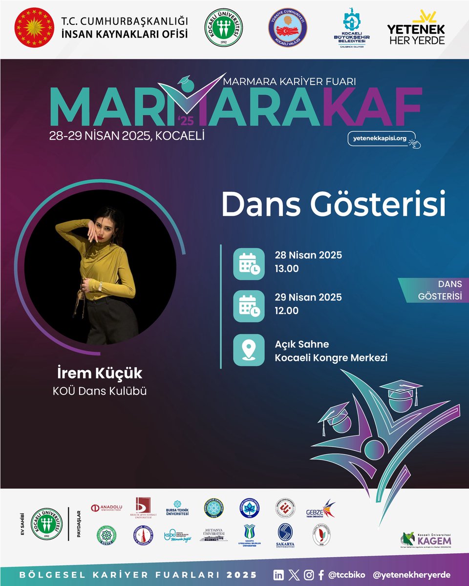 📅 29 Nisan Salı
📌 KKM Açık Hava Sahnesi