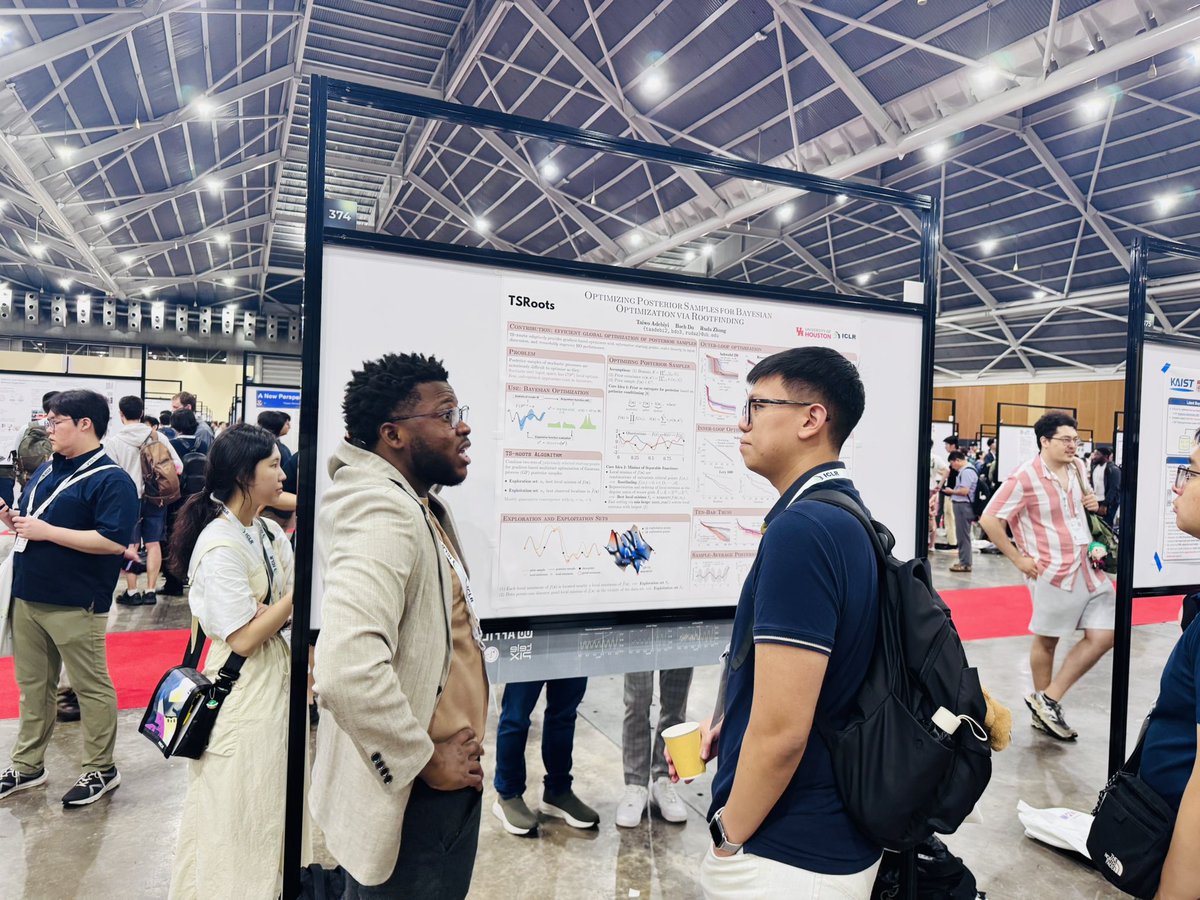 Our work received great traction and several positive reviews during the poster session! I’d be happy to connect and chat more about it throughout the rest of the conference. You can also explore the full details here: 
iclr.cc/virtual/2025/p…
#ICLR2025