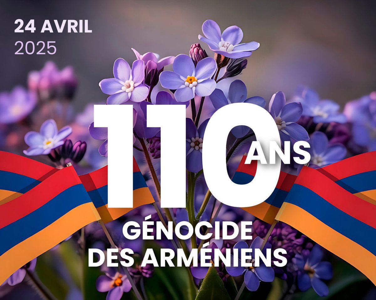 LouBalian's tweet photo. Juste ce petit mot pour remercier mes abonnés qui répondent toujours présents le 24 avril, jour de la commémoration du génocide arménien, par un like, un RT, un tweet 🙏🏻🫶🏻
#ArmenianGenocide
#110Ans https://t.co/ZueDsGfWWE