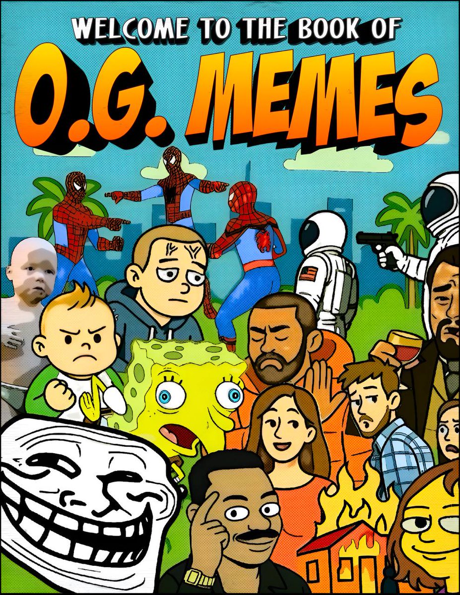 BookOfOGMemes's tweet photo. 📜 The Prophecy is Fulfilled 📜

Before influencers, before clout, there was only the BOOM.

The Book of OG Memes — $BOOM — has awakened.

🎥 Ancient memes rise again.
📖 Study the scrolls.
🧙‍♂️ Join the Fellowship.

In memes we trust. 

In $BOOM we HODL.

⚡️ Scrolls opening soon. https://t.co/ISPQzCmUaN