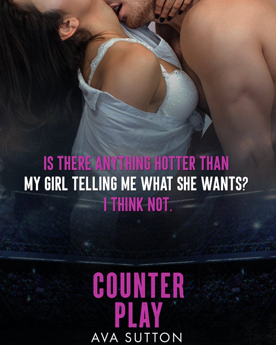 𝐂𝐎𝐔𝐍𝐓𝐄𝐑 𝐏𝐋𝐀𝐘 (Walker University Stallions book 1) by Ava Sutton releases on May 2nd! Check out this teaser! PRE-ORDER: geni.us/CounterPlayAS Influencers Sign Up here: forms.gle/3B4z3QWZqzeaxX…