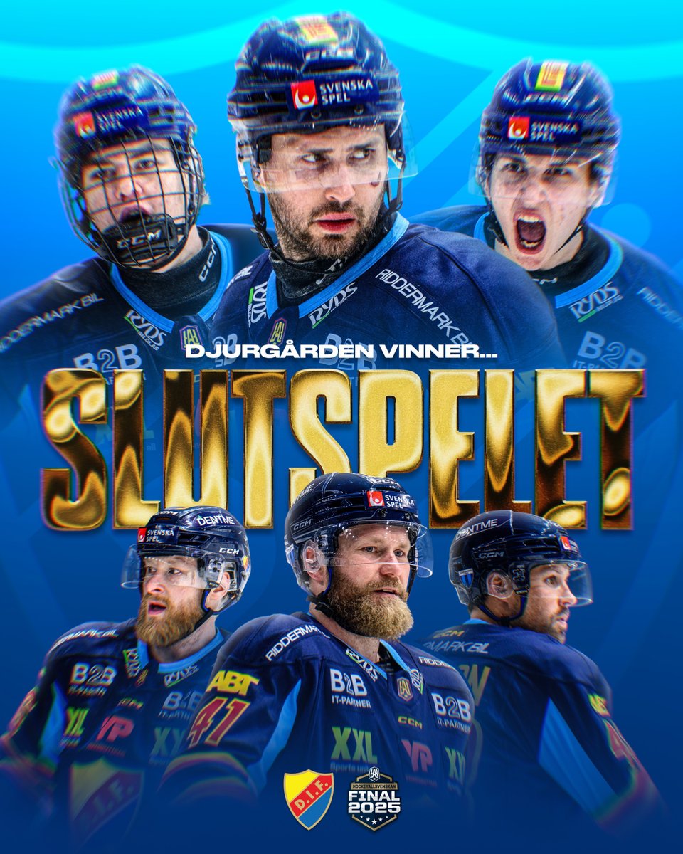 DJURGÅRDEN VINNER SLUTSPELET 2025 🔔

Klara för SHL efter 4–1 i matcher mot AIK!