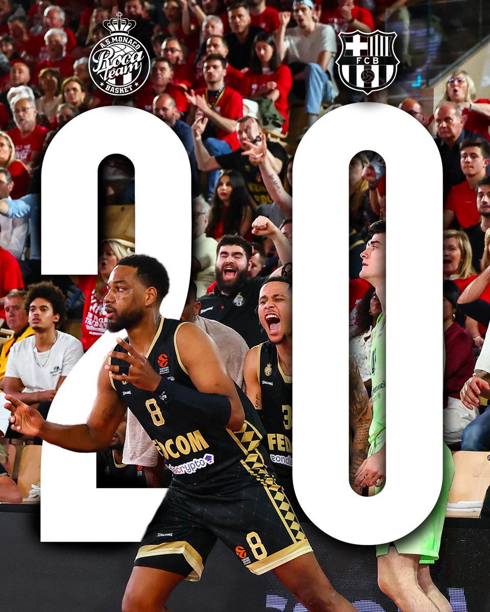 ASMonaco_Basket's tweet image. ✅ 𝟐-𝟎 Protect your home at all costs!

#RocaTeam #EveryGameMatters