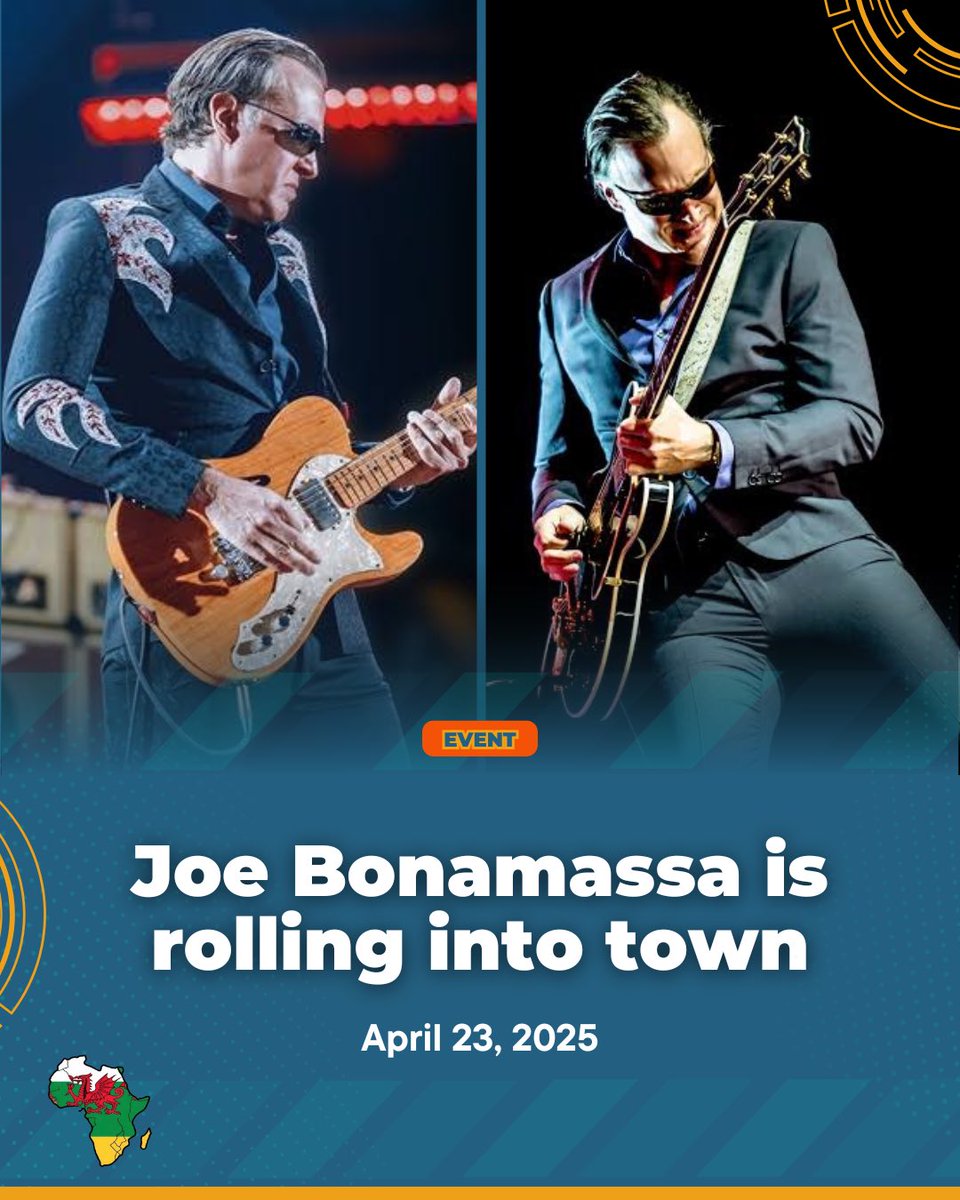 otident's tweet photo. Joe Bonamassa is rolling into town, With 27 #1 Billboard Blues Albums, a guitar legacy that speaks louder than words, and a live performance energy that hits different, this is the kind of night you don’t just attend you actually experience. https://t.co/HQjSBIhS32