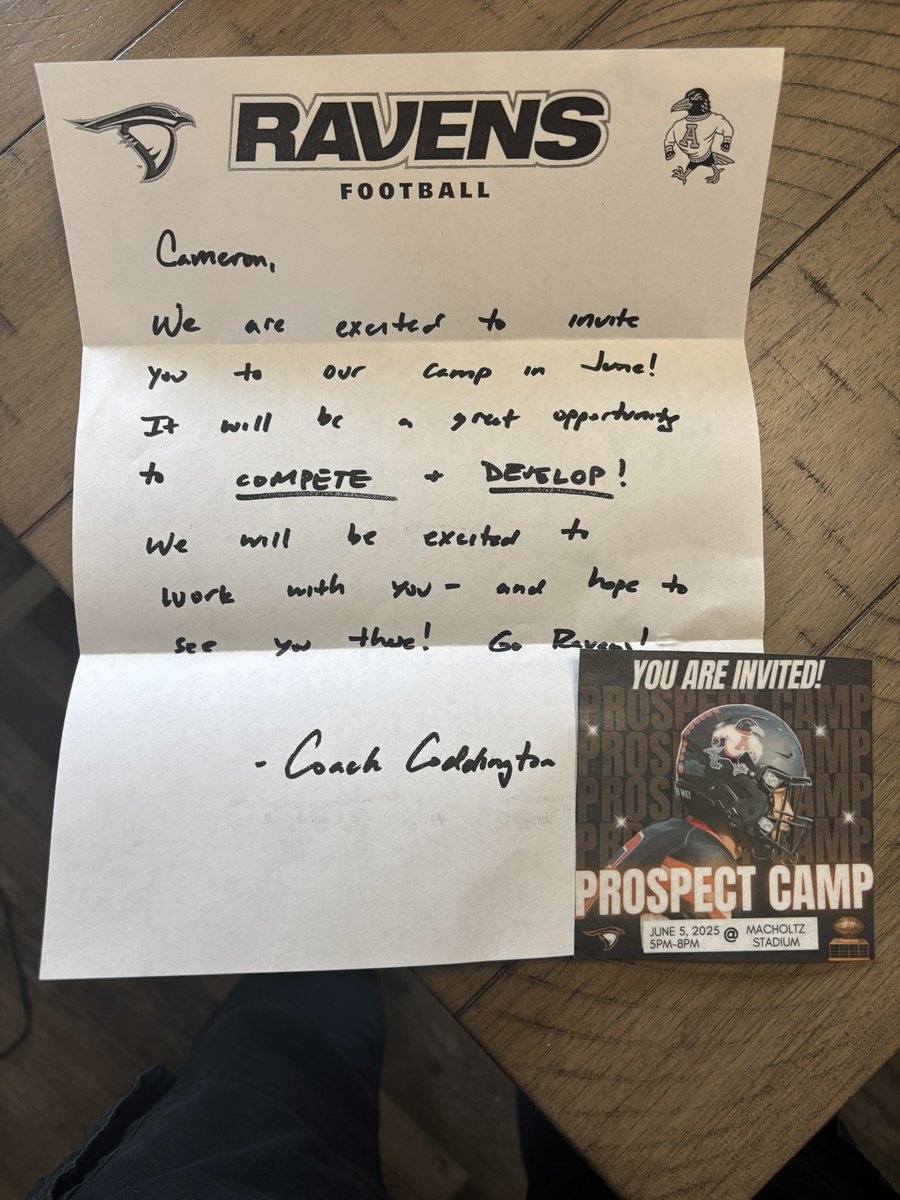 Blessed to receive a personal invite to Anderson!!! <a href="/coachbonifay/">Coachbonifay</a> <a href="/_stebbinsfb/">Stebbins Indians Football</a> <a href="/coach_codd/">Jonathan Coddington</a>