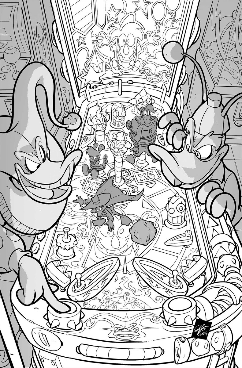 DynamiteComics's tweet photo. Monday is the Final Order Cutoff for Darkwing Duck Vol 2 #4 from Daniel Kibblesmith and Ted Brandt & Ro Stein. Look for the cover by Ciro Cangialosi. Also available in Virgin, B&W and Virgin B&W.
#disney #darkwingduck #danielkibblesmith #tedbrandt #rostein #cirocangialosi
https://t.co/25I2jup5km