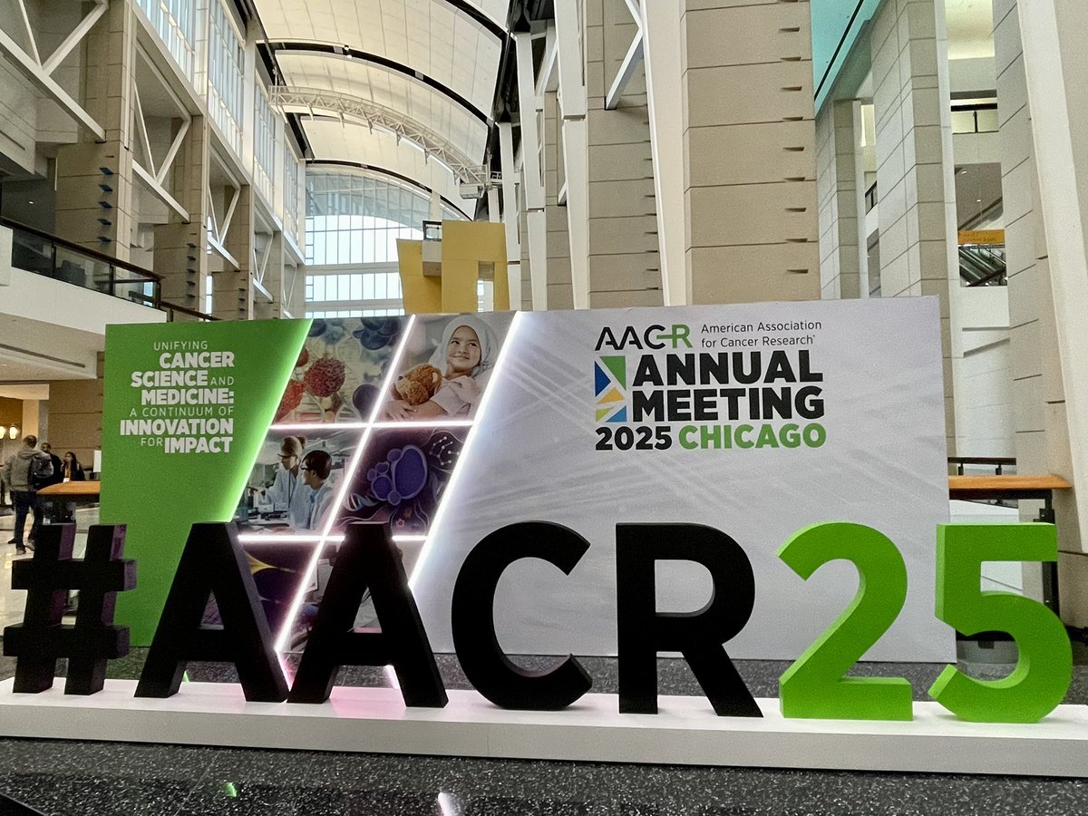 Day 1 of the #AACR25 Annual Meeting in Chicago! Looking forward to an exciting conference and my oral presentation in the Minisymposium Session on Liquid Biopsy on Monday.