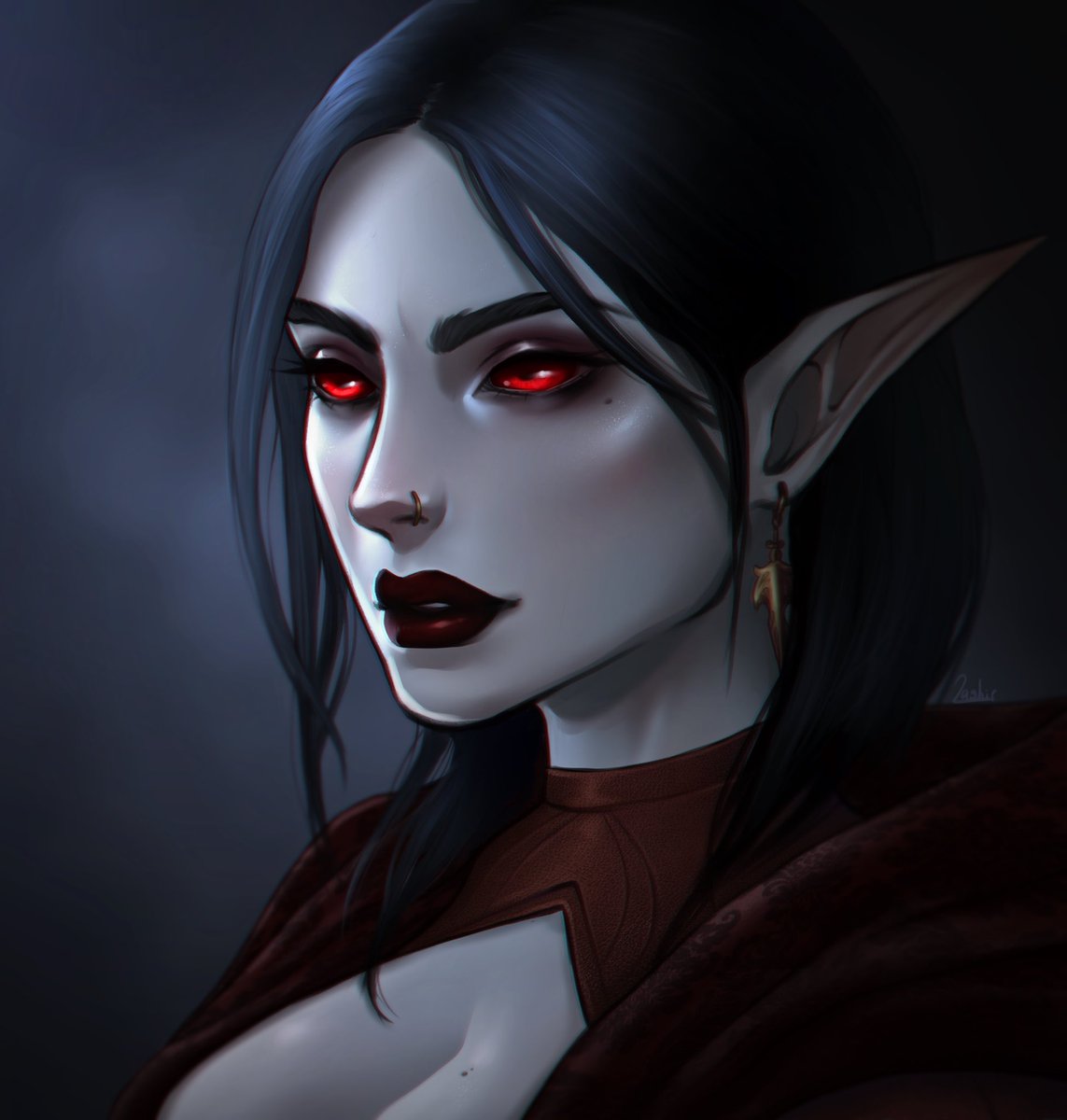 by_Lashir's tweet image. My dunmer Lythic 🖤

#eso #oblivion #dunmer #telvanni #oc