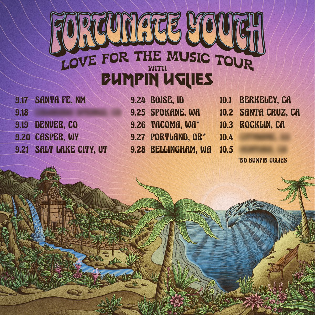 Fortunate Youth (@fortunateyouth) on Twitter photo LOVE FOR THE MUSIC TOUR with special guests <a href="/BumpinUglies/">Bumpin Uglies</a> is ON SALE NOW!!!๐ ๐ ๐
fortunate-youth.com LOVE FOR THE MUSIC TOUR with special guests <a href="/BumpinUglies/">Bumpin Uglies</a> is ON SALE NOW!!!๐ ๐ ๐
fortunate-youth.com