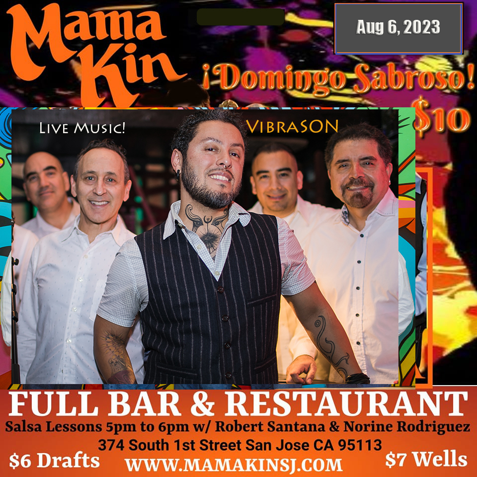 SalsabyJake's tweet photo. Coming soon! Sun 4 May! Orq. VibraSON LIVE at Kaizen Lounge in S. Jose/Cinco de Mayo! - https://t.co/RkG1p7j6WW https://t.co/4g8bidCbKP