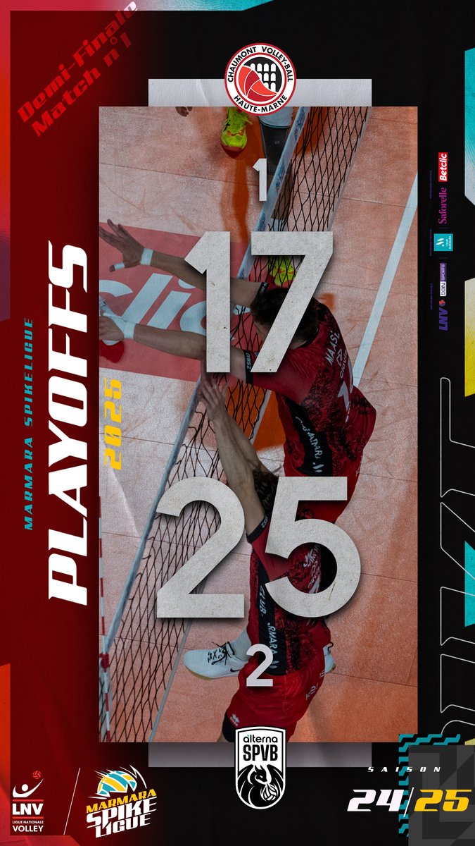 L'<a href="/AlternaSPVB/">Alterna Stade Poitevin Volley Ball</a> met la main sur ce 3e set à sens unique
