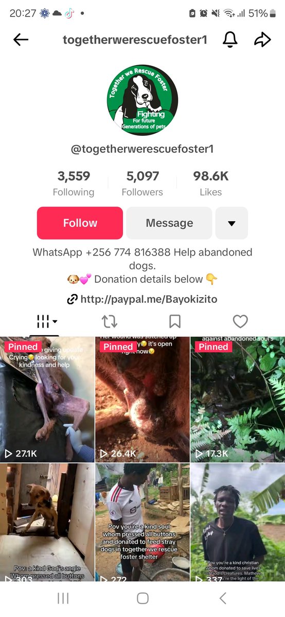 NicolaLynch's tweet photo. Hi, @PayPal Not sure if you're aware, but criminal gangs in Uganda are using your payment system to accept donations. They capture, starve and perform 'surgery' on dogs drugged with muscle relaxants. What are you going to do about it? #rescuedog https://t.co/wVXnAzntfl