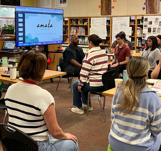 Our final PD at Ridgetop Elementary focused on slowing down and tuning in. 🧘🏽‍♀️🎨

Staff explored humming for breathwork, chair yoga for tension release, and watercolor painting for creative calm. Thank you, Ridgetop, for leading with heart! 💛✨