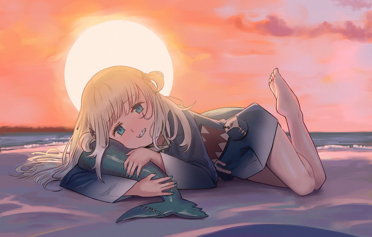 Chives___'s tweet image. Thanks for all the fun times, sharky 💙
 #gawrt