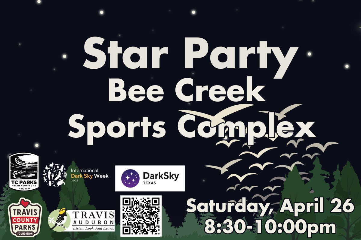 Brigid Shea (@commishshea) on Twitter photo This is a great free and family-friendly event this weekend hosted by <a href="/TCParks/">Travis County Parks</a> <a href="/heartoftcparks/">Travis County Parks Foundation</a> <a href="/TravisAudubon/">Travis Audubon</a> and <a href="/darkskytexas/">DarkSky Texas</a> Take a camping chair or blanket and prepare to be inspired by the night sky! ✨🌜🪐 This is a great free and family-friendly event this weekend hosted by <a href="/TCParks/">Travis County Parks</a> <a href="/heartoftcparks/">Travis County Parks Foundation</a> <a href="/TravisAudubon/">Travis Audubon</a> and <a href="/darkskytexas/">DarkSky Texas</a> Take a camping chair or blanket and prepare to be inspired by the night sky! ✨🌜🪐