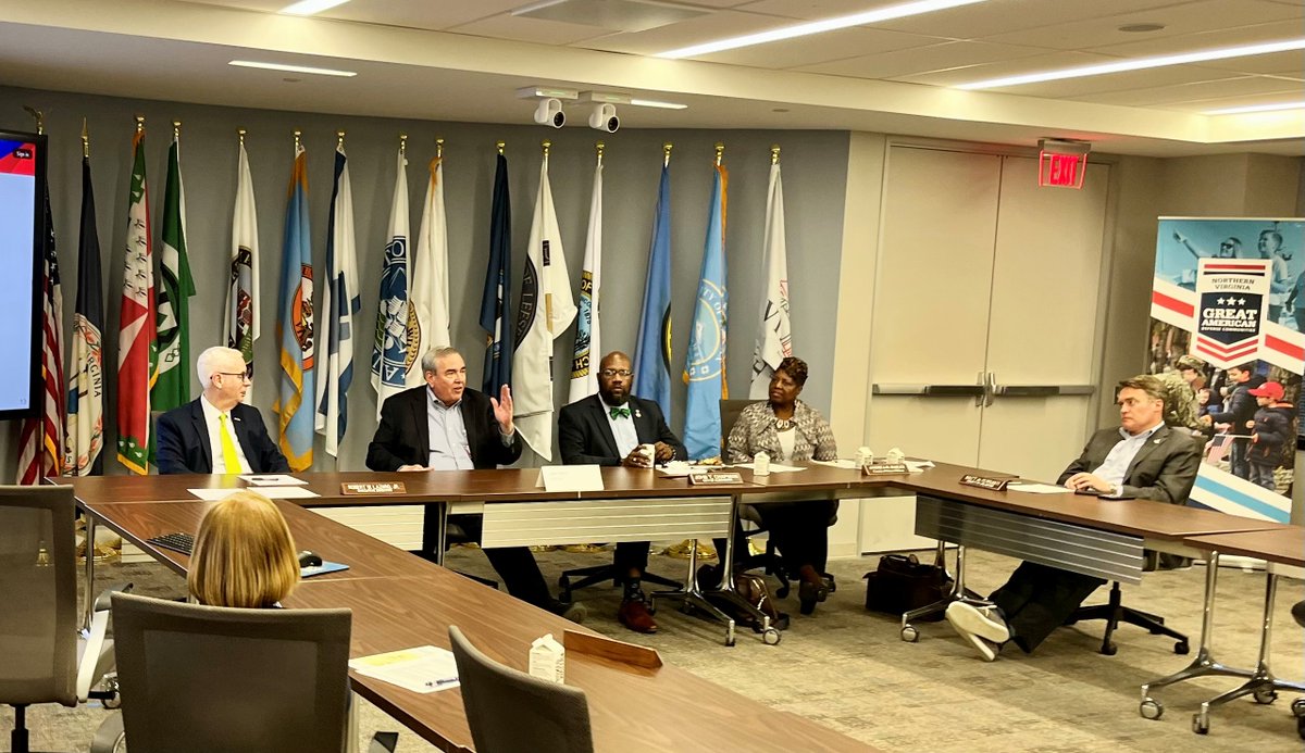 Many thanks to <a href="/MWAAHQ/">Metropolitan Washington Airports Authority</a> President/CEO for attending Commission to provide update to members on MWAA activities over the past year in region. <a href="/Dulles_Airport/">Dulles Airport (IAD)</a> and <a href="/Reagan_Airport/">Reagan Airport</a> are critical to the economy and transportation network of the region.