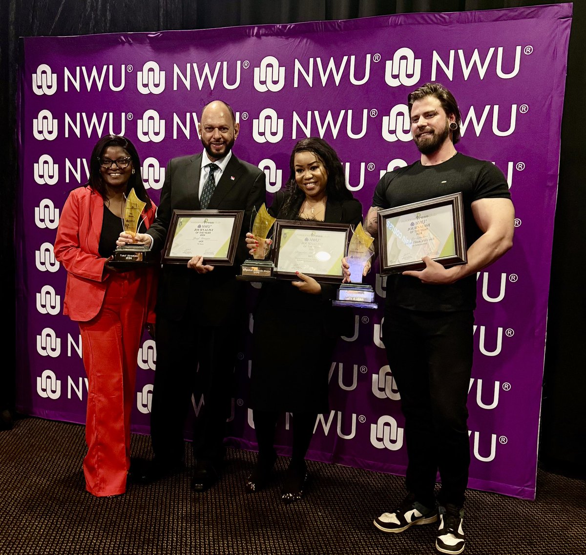 Abramjee's tweet image. I am grateful to the National Press @npclub @theNWU for awarding me the Journalist of the Year 2024 in the Television News category.
This recognition is not only a personal milestone but also a testament to the collective efforts of the entire team at Crime Watch on…