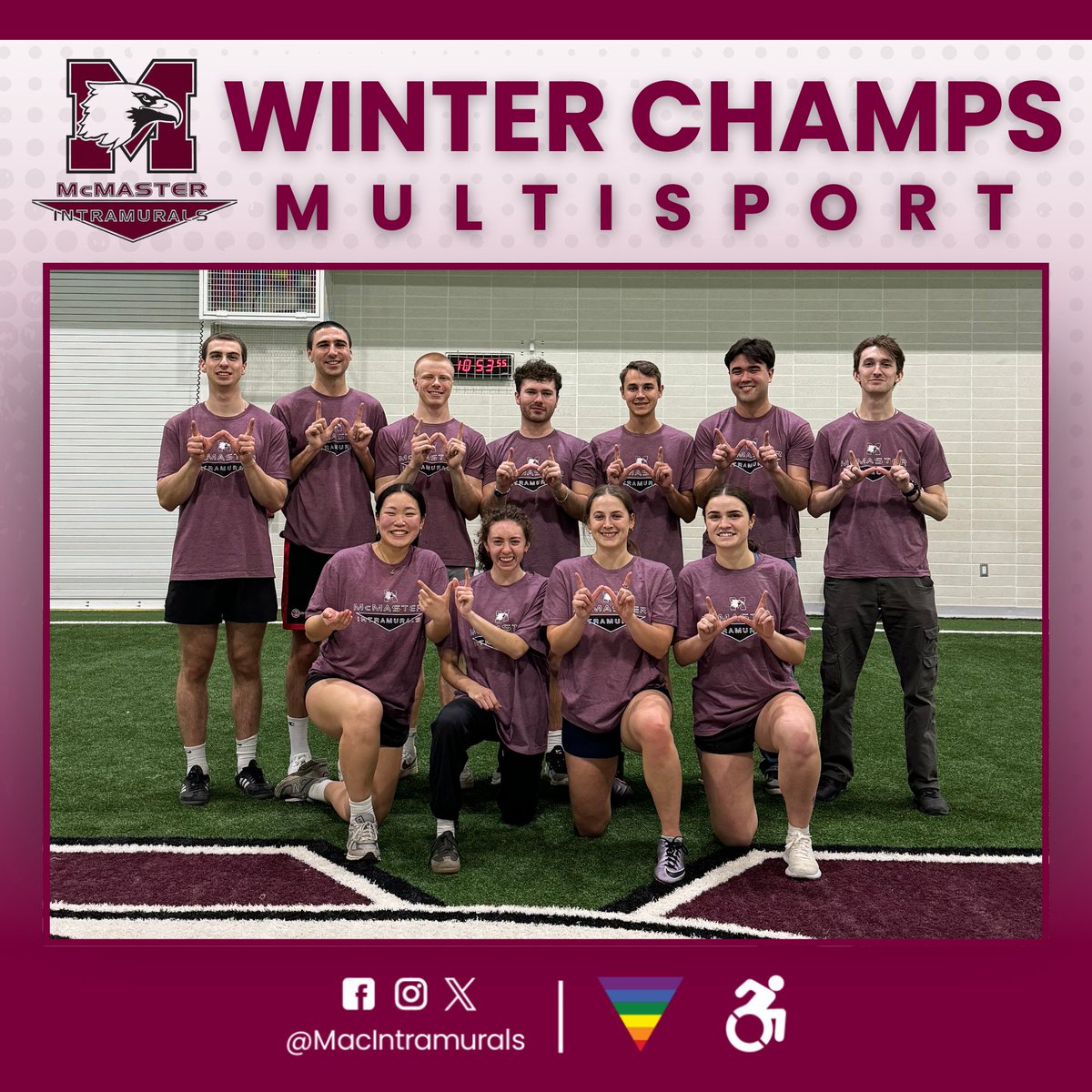 MacIntramurals's tweet photo. Congratulations to our Winter 2025 CHAMPIONS from Badminton, Cricket, Pickleball, and Multisport! (5/5)🏏🏸🏆🌟 https://t.co/omFC3GGAP0