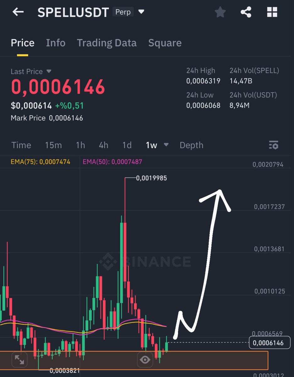 NihilusBTC's tweet photo. $SPELL

PUMP INCOMING! https://t.co/qmeE4UIGPY