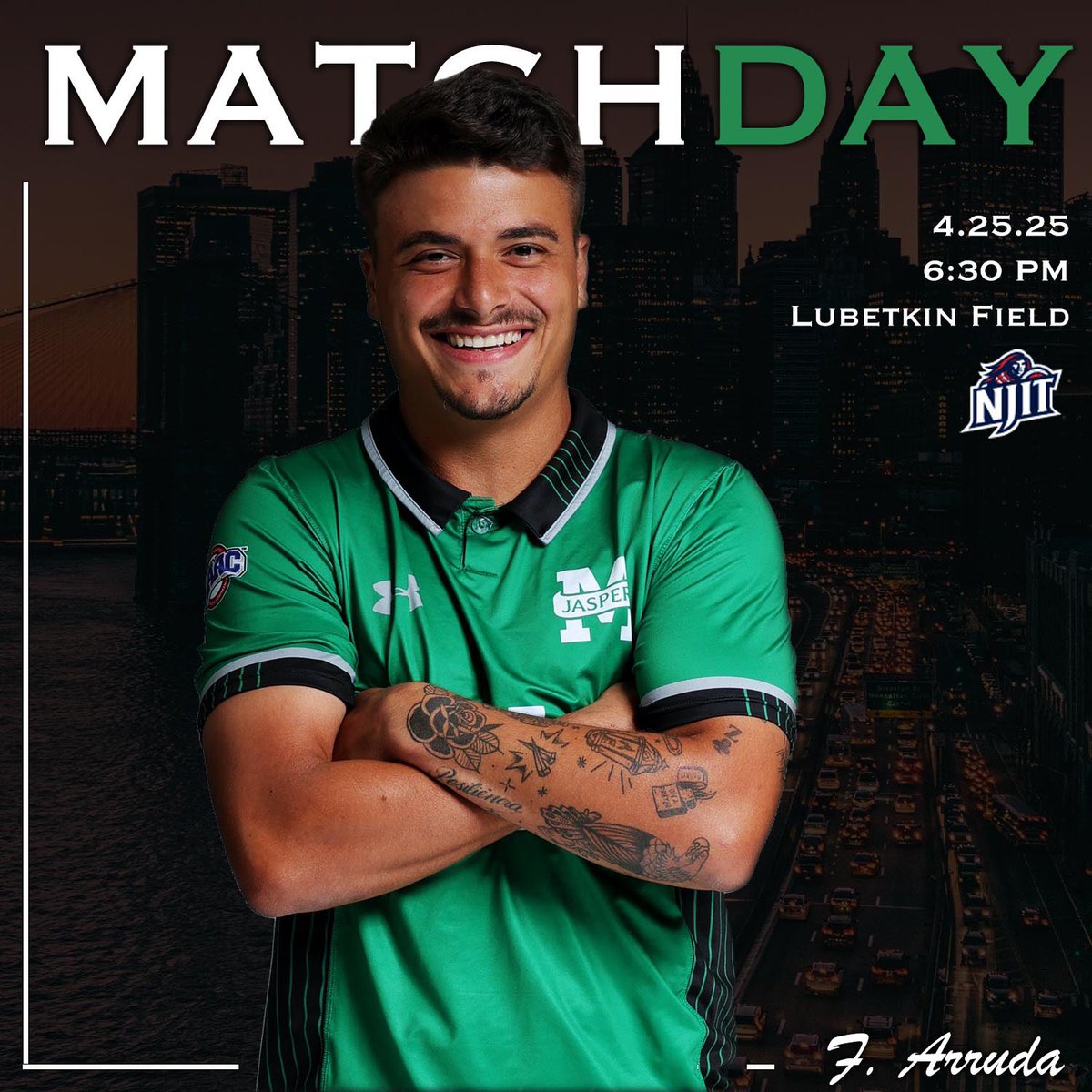 Match Day in New Jersey !! 

Final one of the Spring 2025 Season

🟢⚫️⚪️

#JaspersSoccer #JasperFamily