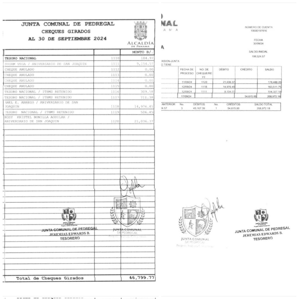 Señor <a href="/AnelBoloFlores/">Anel Bolo Flores</a> la comunidad exige saber que pasó con el dinero de la Junta Comunal y que va a hacer usted en la <a href="/ContraloriaPma/">Contraloría General de la República de Panamá</a> 
<a href="/Mayer/">Mayer Mizrachi</a> <a href="/criticaenlinea/">Diario Critica.Pa</a> <a href="/PGN_PANAMA/">Procuraduría General de la Nación</a> <a href="/prensacom/">La Prensa Panamá</a> <a href="/TReporta/">Telemetro Reporta</a> <a href="/tvnnoticias/">TVN Noticias</a> <a href="/KWCONTINENTE/">KW Continente</a> <a href="/prensacom/">La Prensa Panamá</a> <a href="/partidoalianza_/">@partidoalianza</a> <a href="/JCasis25/">JOSE CASIS 🔴 #Panamá 🇵🇦</a> <a href="/JoseRaulMulino/">José Raúl Mulino</a>